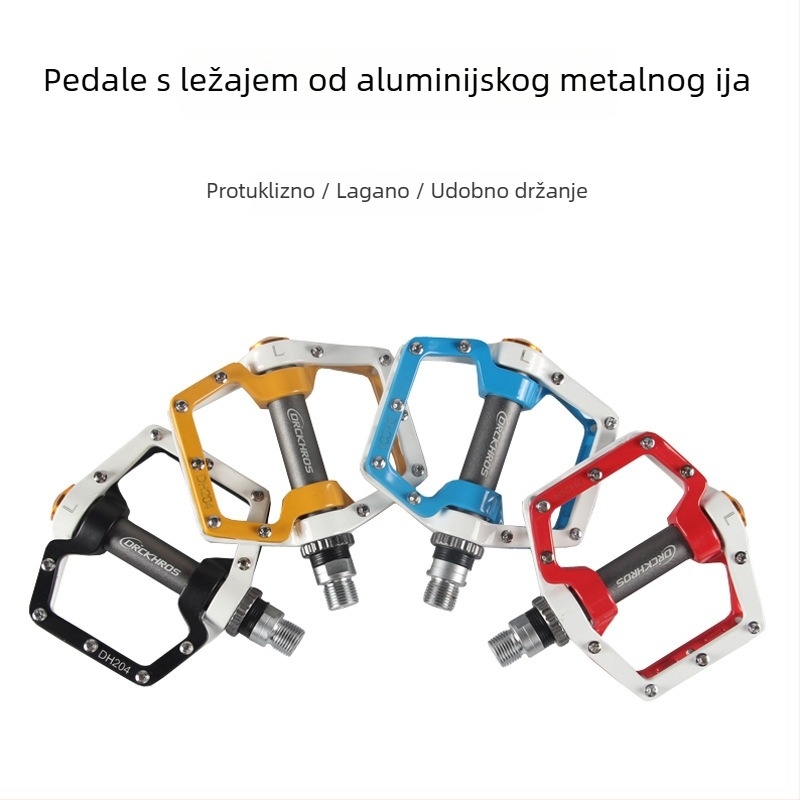 Pedale za bicikl – aluminijska legura, dizajn s dva ležaja, Model 204