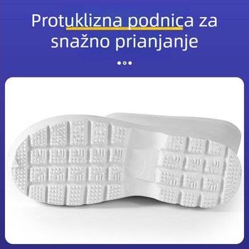 Kišne čizme od EVA visokim vratom, otporne na habanje, vodootporne, bez podstavka