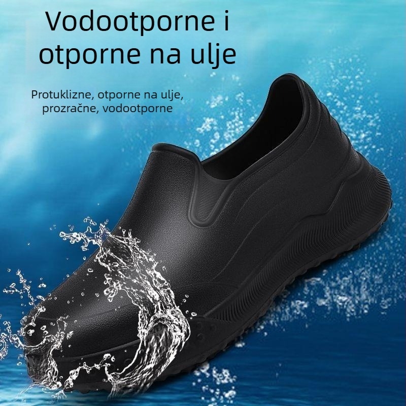 Muške kišne čizme – vodootporne, lagane, otporne na habanje, EVA đona, niski kroj