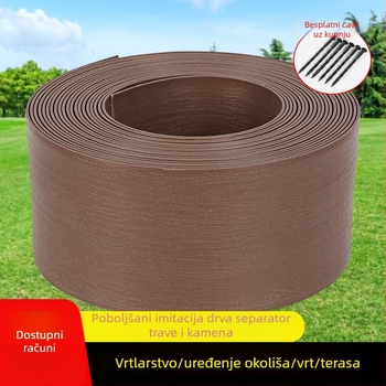 Vrtni ukras - Plastični L-oblikovani razdjelnik za vrt - Značka: ckkc