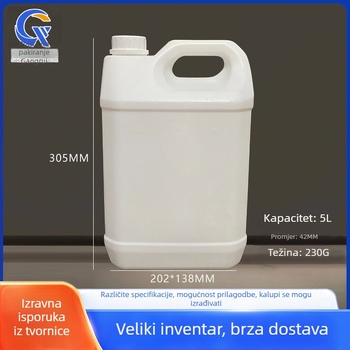 Industrijska plastična posuda s poklopcem, materijal PE, debljina zida 0,1–0,5 mm, promjer 202 mm, visina 305 mm