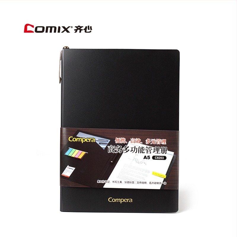 Qixin bilježnica s PP koricom, modeli C8201/C8202/C8203, vezanje šivanim nitima, nije uvezeno
