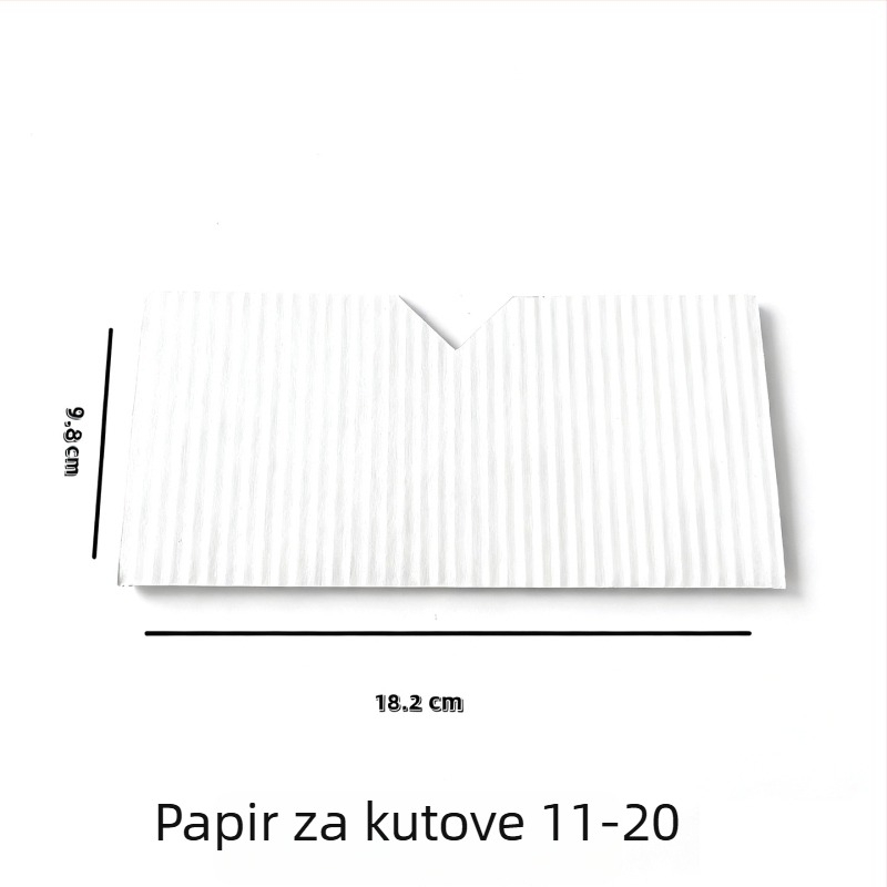 L-oblik zaštitnik kut od kraft papira za okvire kaligrafije i tradicionalne kineske slikarstva