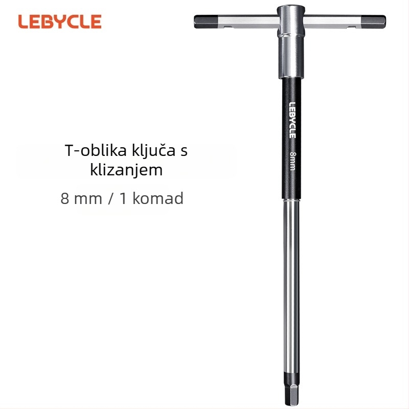 Lebycle T-oblik hex ključ s kliznim štapom za planinske i cestovne bicikle