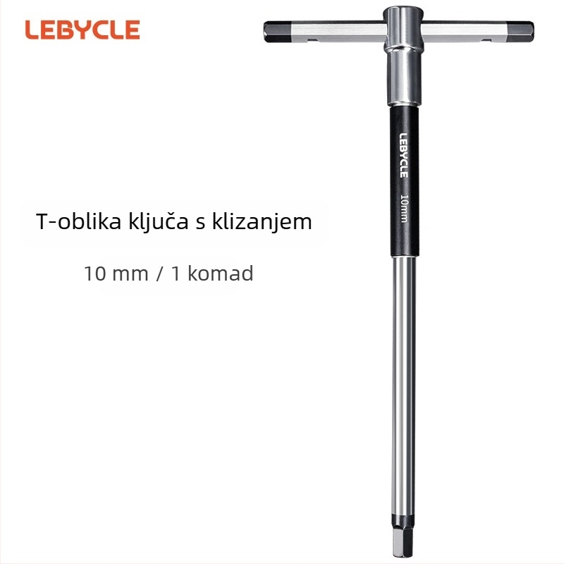 Lebycle T-oblik hex ključ s kliznim štapom za planinske i cestovne bicikle