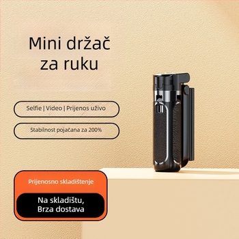 Z40 Bluetooth selfie štapić s daljinskim upravljanjem, ABS+aluminijska legura, četveronožni držač i rasvjeta za dopunu