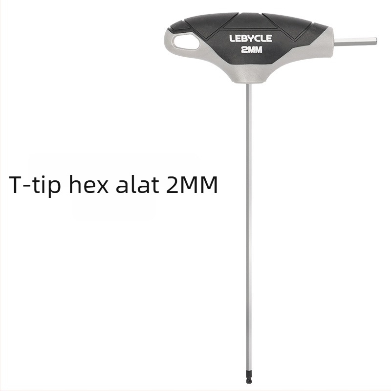 Set imbus ključeva za bicikle s T ručkom i kuglastim vrhom, S2 čelik