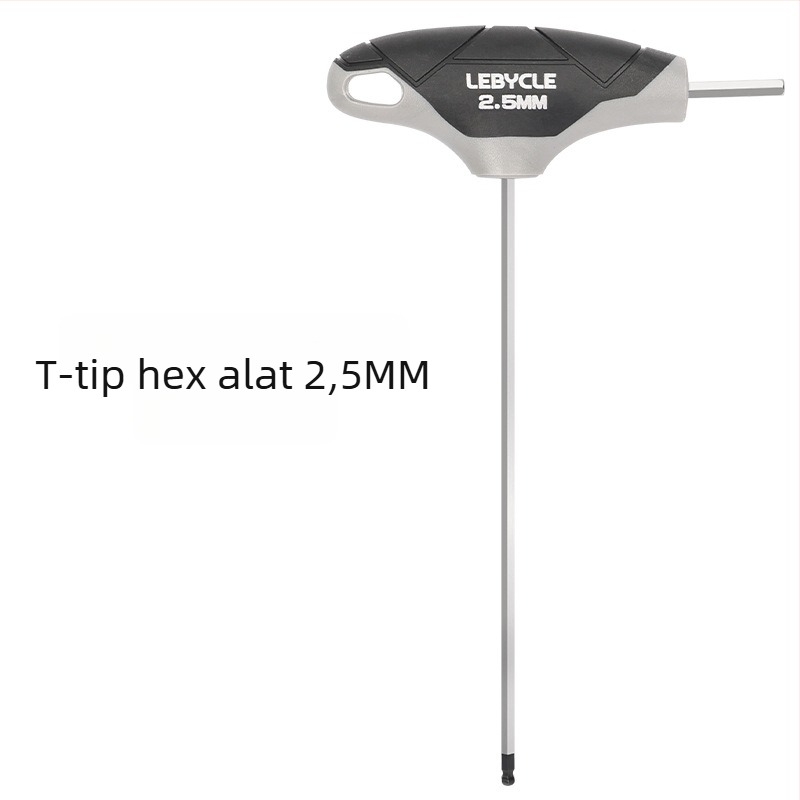 Set imbus ključeva za bicikle s T ručkom i kuglastim vrhom, S2 čelik