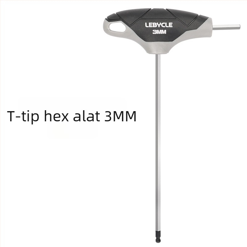 Set imbus ključeva za bicikle s T ručkom i kuglastim vrhom, S2 čelik