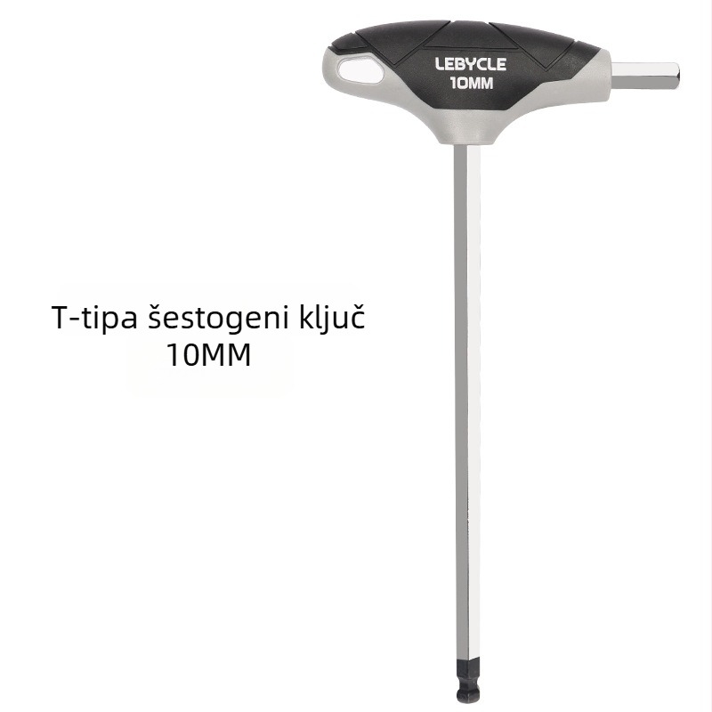 Set imbus ključeva za bicikle s T ručkom i kuglastim vrhom, S2 čelik