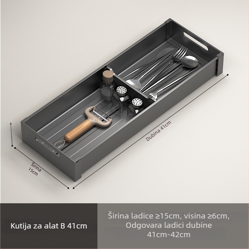 Polica za odvodnjavanje zdjela s ladicom, DARXINEE/Dahini, moderan stil, kuhinjski rega za skladištenje