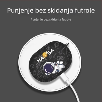 Mekana zaštitna futrola s vodnim uzorkom za Huawei FreeBuds Pro 5