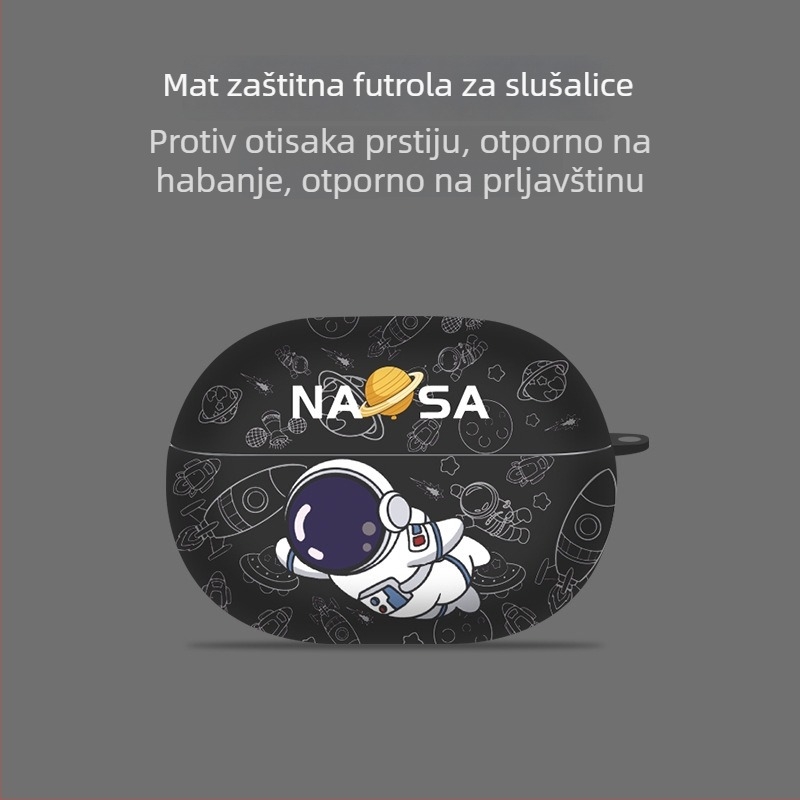 Mekana zaštitna futrola s vodnim uzorkom za Huawei FreeBuds Pro 5