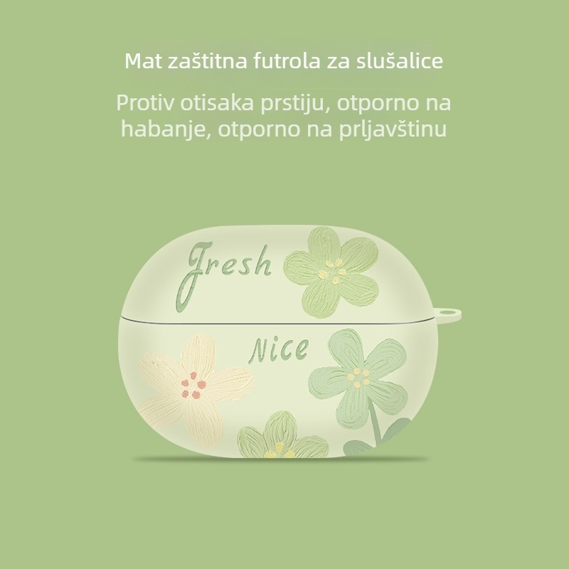 Mekana zaštitna futrola s vodnim uzorkom za Huawei FreeBuds Pro 5
