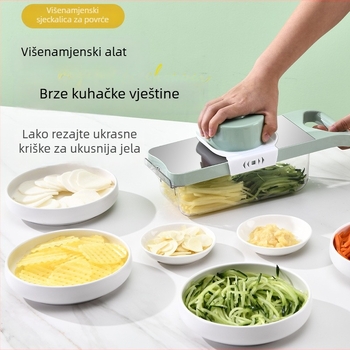 Višenamjenski rezac za povrće - Brand Youluoman; Model 8028; Stil Light Luxury; Funkcija: Višestruka; Kategorija: Višenamjenski rezac za povrće