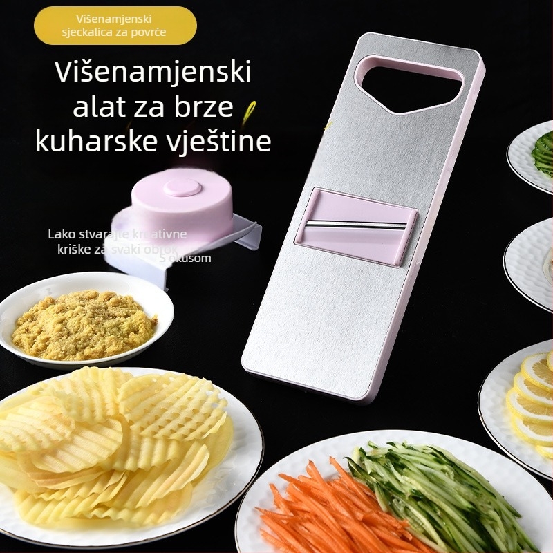 Višenamjenski rezac za povrće - Brand Youluoman; Model 8028; Stil Light Luxury; Funkcija: Višestruka; Kategorija: Višenamjenski rezac za povrće