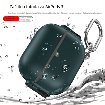 Kućište za AirPods 4. generaciju, mekani silikon, otporno na padove, kompatibilno s AirPods Pro 2, Bluetooth