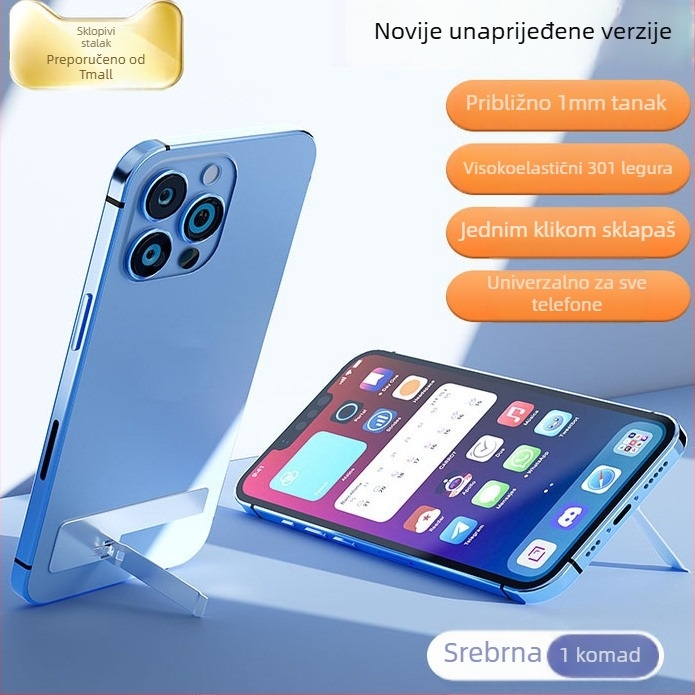 Lazy Bracket Držač za telefon - Friendly, legura, univerzalno, protiv podrhtavanja
