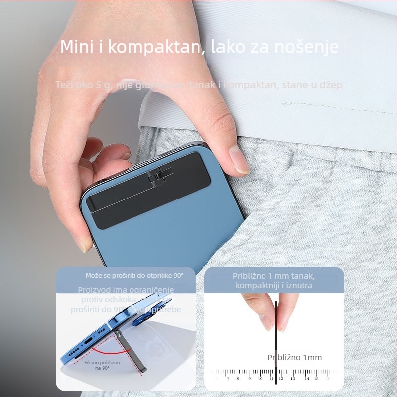 Lazy Bracket Držač za telefon - Friendly, legura, univerzalno, protiv podrhtavanja