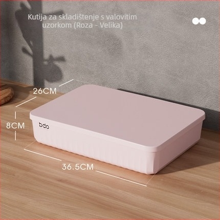 BDO kutija za sitnice – PP stolni organizator, kapacitet 5–10 L, višestruka namjena, otporna na prašinu i vlagu, moderan minimalistički dizajn, model BDO-6220