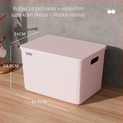 BDO kutija za sitnice – PP stolni organizator, kapacitet 5–10 L, višestruka namjena, otporna na prašinu i vlagu, moderan minimalistički dizajn, model BDO-6220