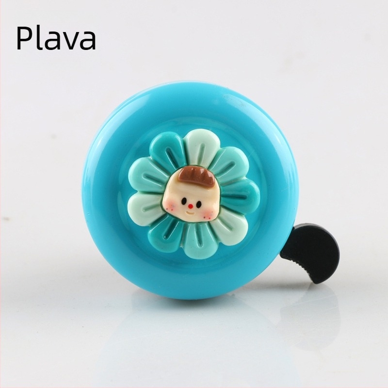 Zvončić za bicikl za djecu Sunflower — Marka KUTUDAKE, Model Sunflower, Materijal: plast i aluminij, Pakiranje: vrećica
