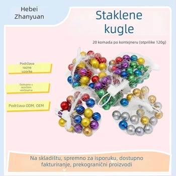 Krajobrazno kamenje od staklenih perli - dekorativni dodatak, šifra artikla 24-4-2, kutija 500 komada, težina 500 g