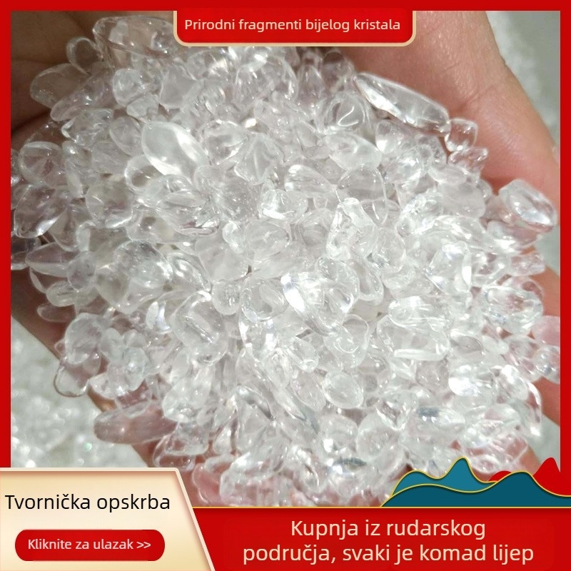 Hua Hao kristalni šljunak – kristal za aromaterapiju, difuzore, akvarije i ukrašavanje, kartonsko pakiranje, stil Nacionalni Vjetar