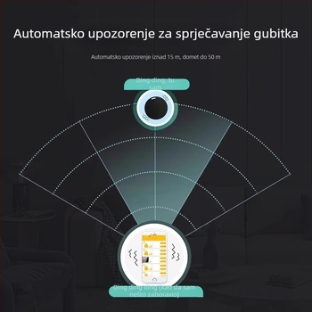 Bluetooth tracker protiv gubitka za telefon: pametan lokator za ključeve, kućne ljubimce, djecu i starije osobe
