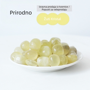 Prirodni citrin kristal degausirajući kamen za ukrašavanje akvarija