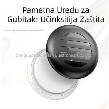 Globalni lokator protiv gubitka za starije osobe, kućne ljubimce, ključeve, novčanik i prtljagu – 210 mAh baterija, Find My sučelje, kompatibilan s iOS-om, ABS materijal, prijenosna silikonska futrola