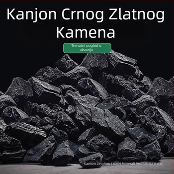 Kamen temelj za akvarij – Crni zlatni prirodni kamen za pejzažiranje akvarija, ukrasni kamen za potoke i kanjone; Kutija: 1; Težina: 1; Marka: Drugo; Uvezeno: Ne