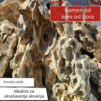 Krajoborski kamen za akvarije u blokovima, prirodni porozni kamen za akvarije; Podrijetlo: Hebei; Pakiranje: 100 kom; Težina: 100; Kategorija: Kamen za krajinu