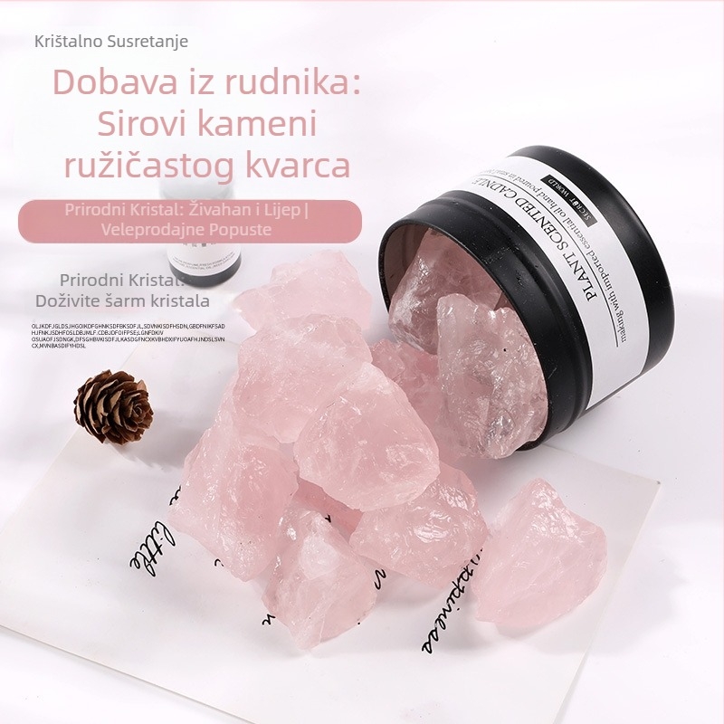 Kristalni sirovi kamen — Lai shi yun crystal marka; kategorija: kristalni sirovi kamen; stil: moderan minimalizam; pakiranje: individualno pakiranje; materijal: kristal