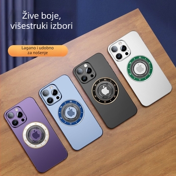 MagSafe magnetski držač prstena, 360° rotacija, aluminijska konstrukcija, držač za stol/prsten/mobitel, podrška prilagodbi