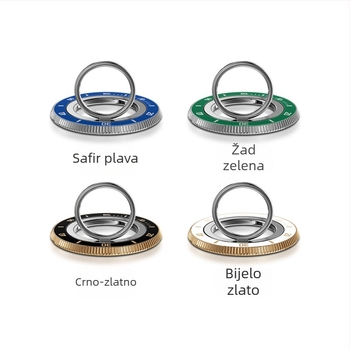 MagSafe magnetski držač prstena, 360° rotacija, aluminijska konstrukcija, držač za stol/prsten/mobitel, podrška prilagodbi