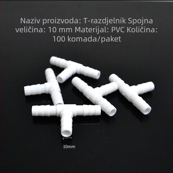 Akvarijski trostruki konektor, 100 komada u pakiranju, materijal: Drugo, šifra proizvoda AL633569447759