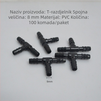 Akvarijski trostruki konektor, 100 komada u pakiranju, materijal: Drugo, šifra proizvoda AL633569447759