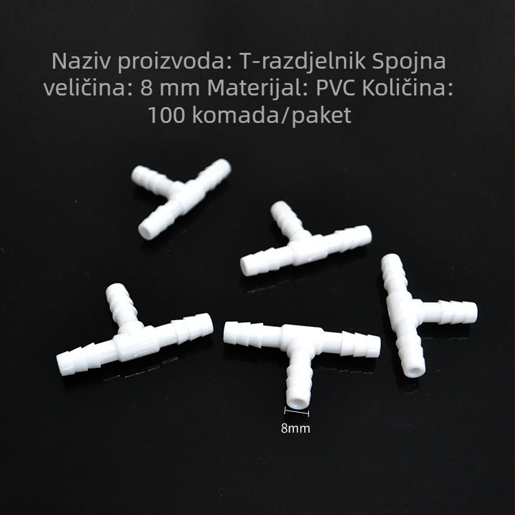 Akvarijski trostruki konektor, 100 komada u pakiranju, materijal: Drugo, šifra proizvoda AL633569447759