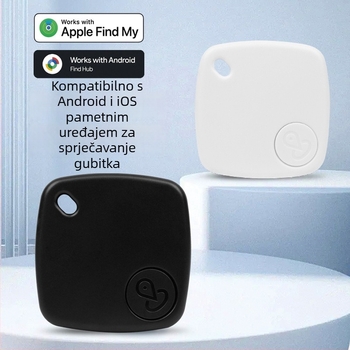 Findmy Sualio Tag Bluetooth tracker, ABS kućište, 210mAh baterija, domet 20m, za iOS i Android