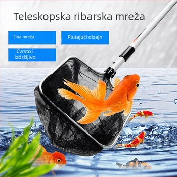 Aluminijska legura ribarska mrežna štapa za akvarij — oprema za akvarij, 1 komad