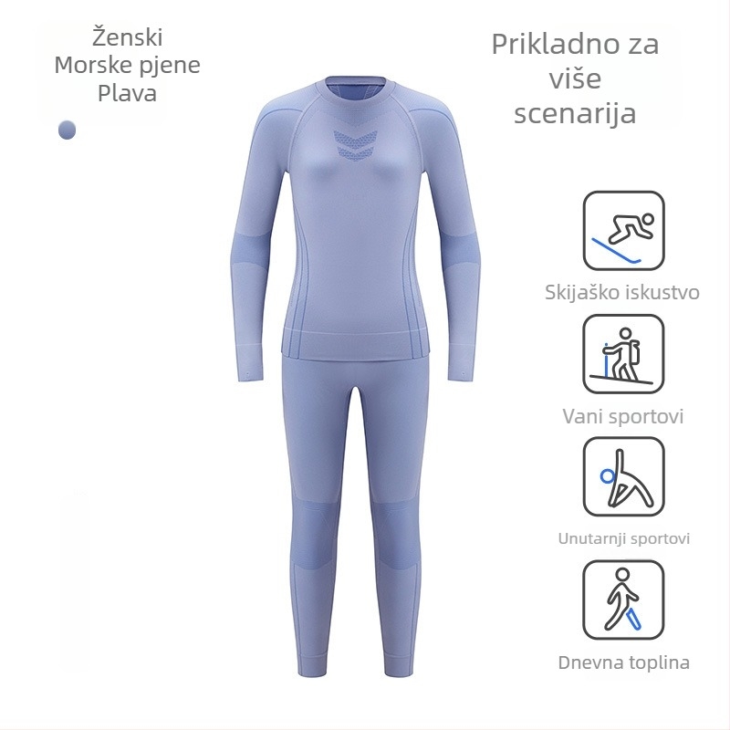 Dječja brzosušeća majica od najlona za dječake zimi