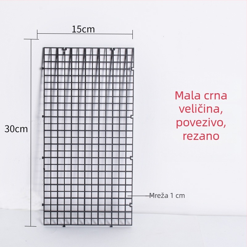 Donja podna ploča za akvarij, akrilna filtrna pumpa, plastični mrežasti razdjelnik