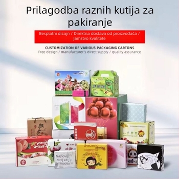 Prilagođena kutija za poklon od valovitog kartona — tehnika tiska, brend Xinyuyang packaging, materijal papir/karton, podrijetlo Hebei, prilagodba