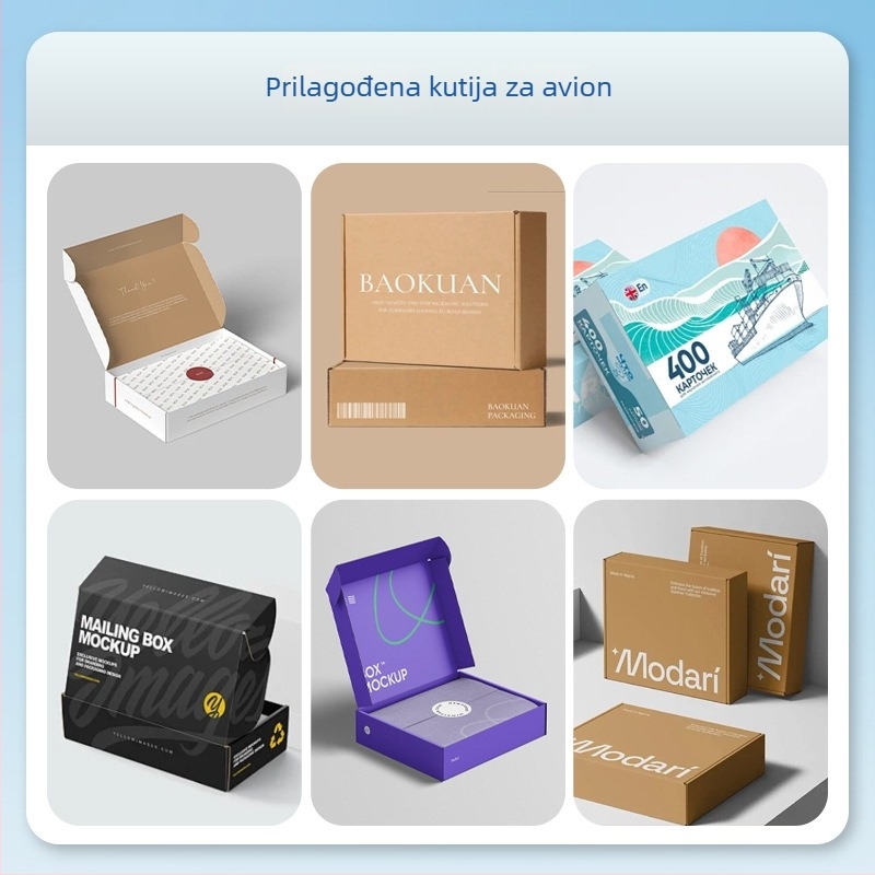 Prilagođena kutija za poklon od valovitog kartona — tehnika tiska, brend Xinyuyang packaging, materijal papir/karton, podrijetlo Hebei, prilagodba