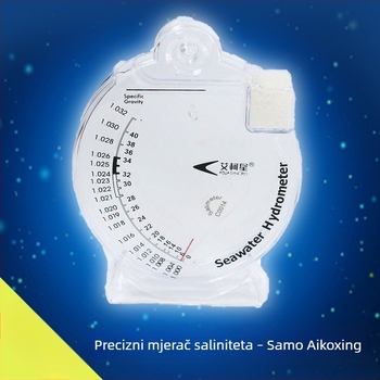 Mjerac saliniteta za morsku vodu | visoka preciznost | plastično kućište | 0,1 kg | oprema za akvarij