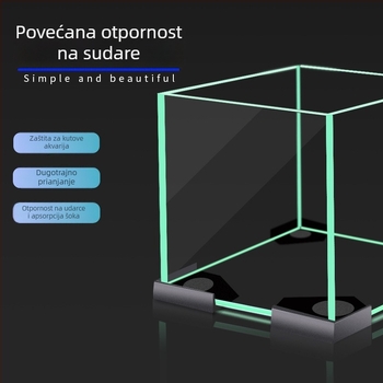 Podloška za zaštitu ugla akvarija – protiv sudara, apsorpcija udara, gumeni jastučić, debela zaštita ugla, 50 g