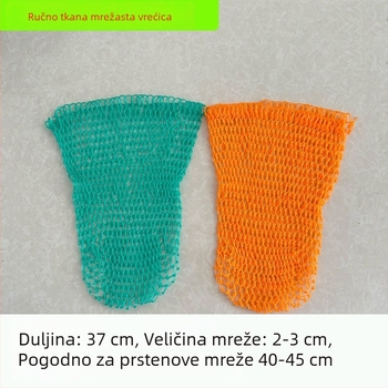 Najlon mreža za ribolov s ručno tkanom torbom i dodatkom za glavu mreže