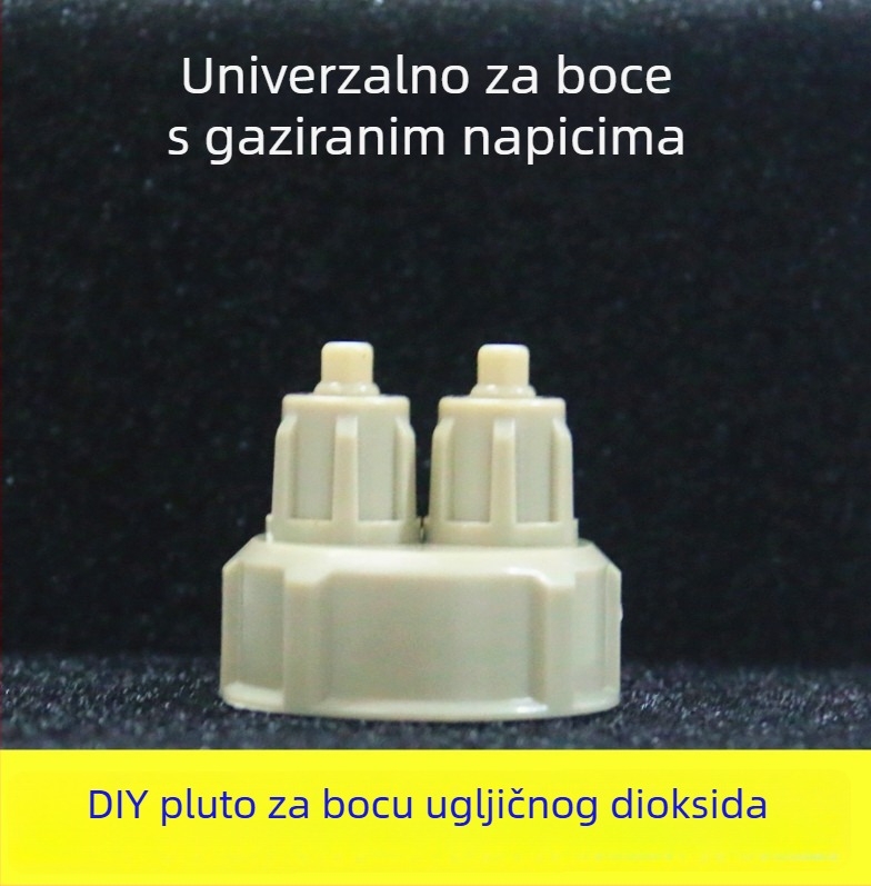 CO2 DIY generator poklopca boce s brzim zavrtanjem i dvostrukim spojem za akvarij s biljkama