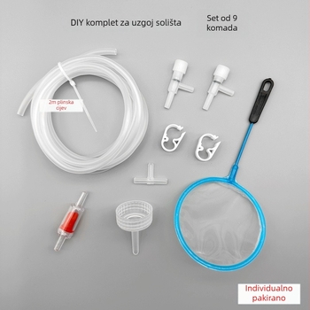 DIY komplet za inkubaciju Artemie za akvarij — plastični materijal; nije uvezen; oprema za akvarij